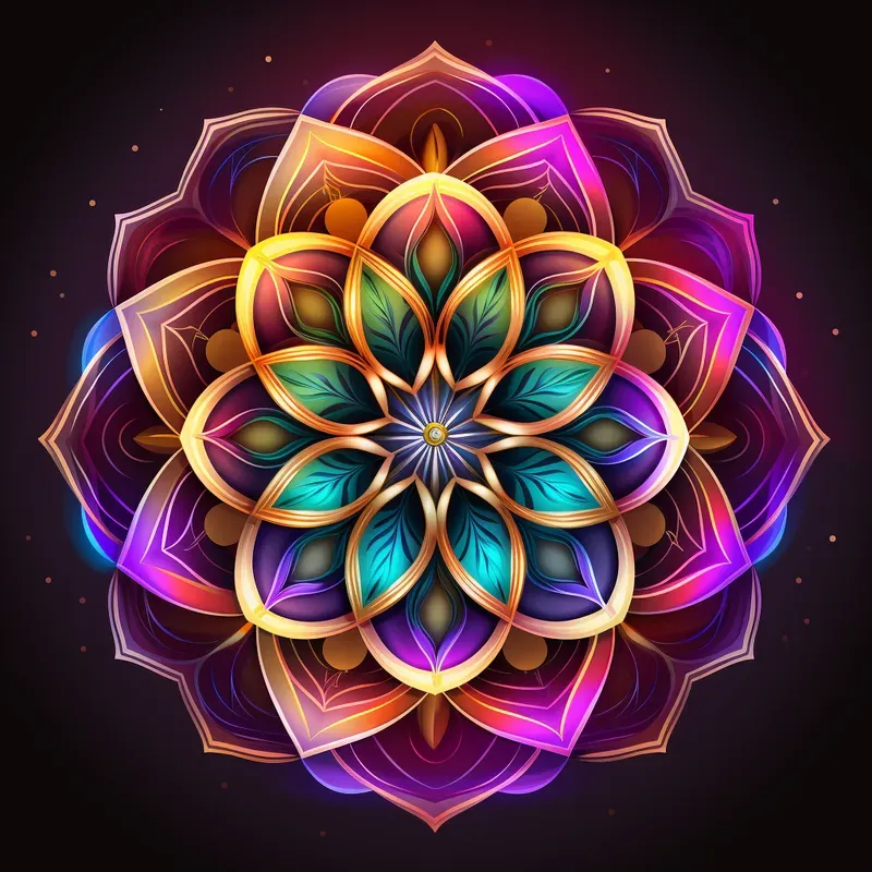 Sacred Geometry Symbols Midjourney Prompt | PromptBase