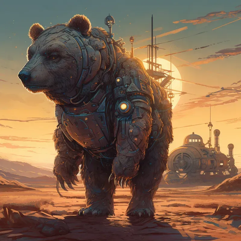 Solarpunk Art With Animals Midjourney Prompt PromptBase