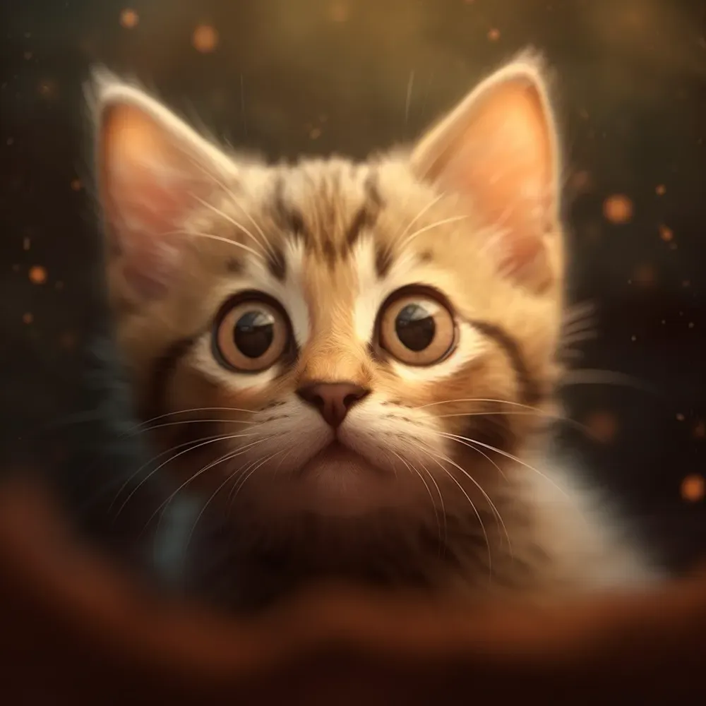 Realistic Portraits Of Cute Cat Photos Midjourney Prompt | PromptBase