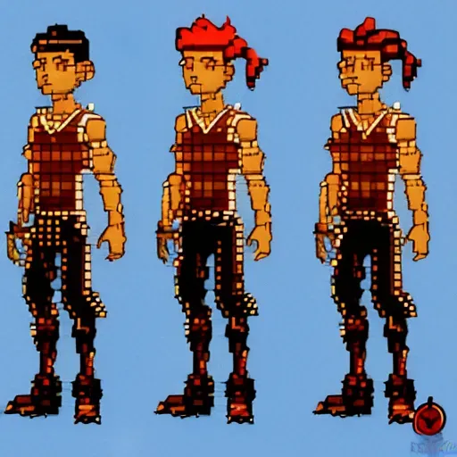 Character Sprite Sheets Stable Diffusion Prompt | PromptBase