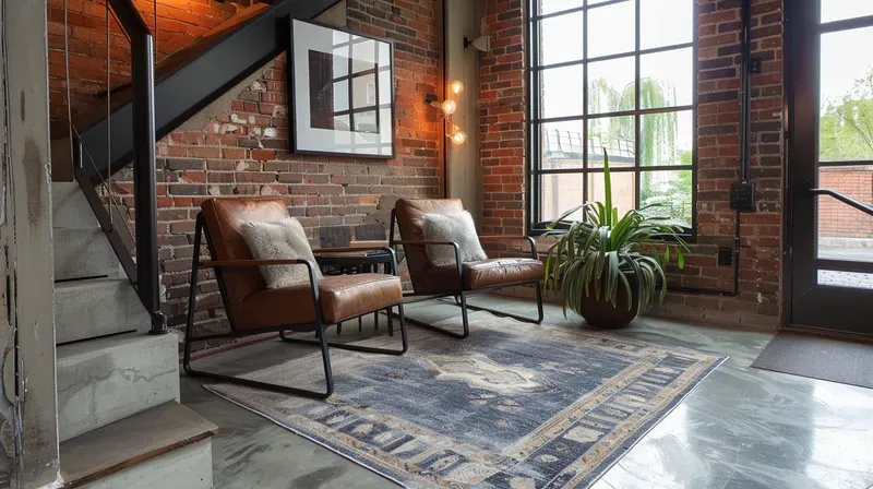 A closer look at Urban Industrial Loft Penthouse Apartments With Gardens