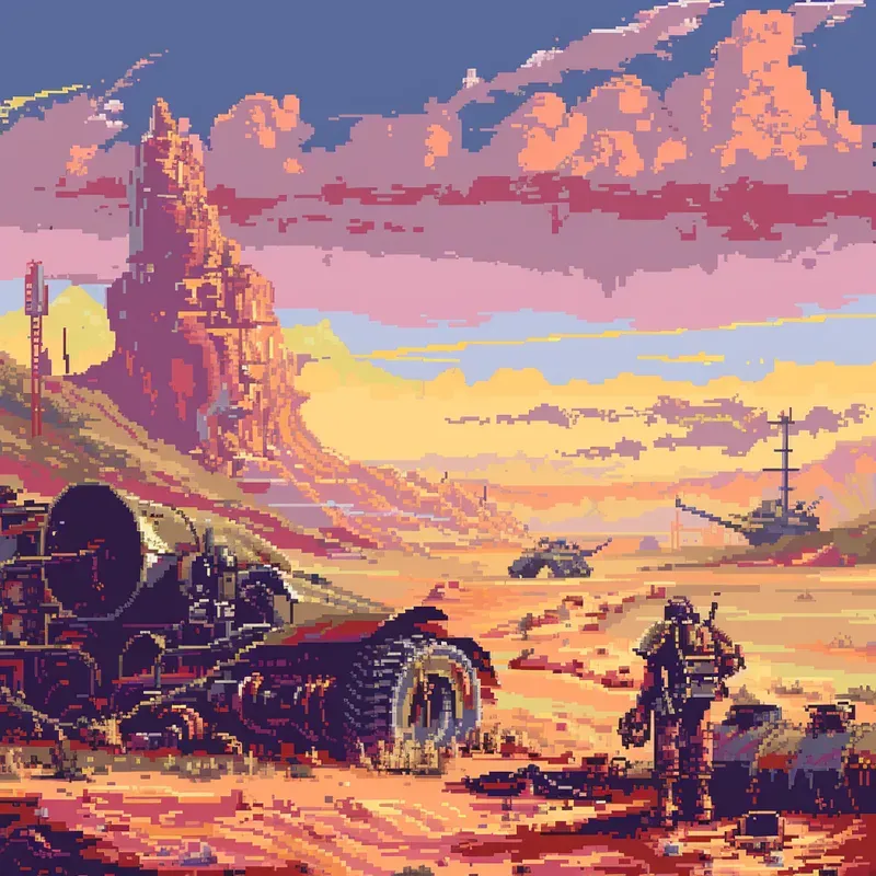 Pixel Art Midjourney Prompt | PromptBase