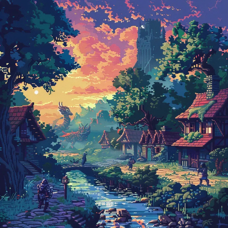 Pixel Art Midjourney Prompt | PromptBase