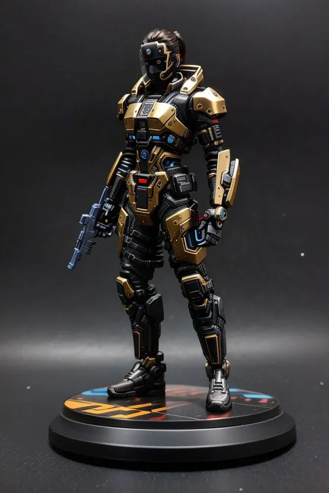 Cyberpunk Miniatures Leonardo Ai Prompt | PromptBase