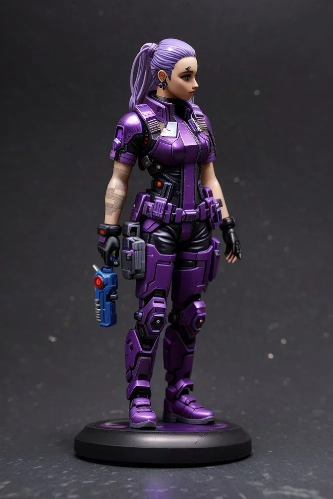 Cyberpunk Miniatures Leonardo Ai Prompt | PromptBase