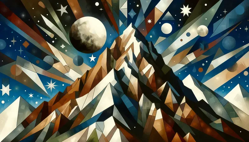 Astro Cubist Style Artworks DALL·E Prompt | PromptBase