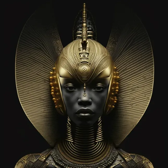 Vantablack Futuristic People Midjourney Prompt PromptBase