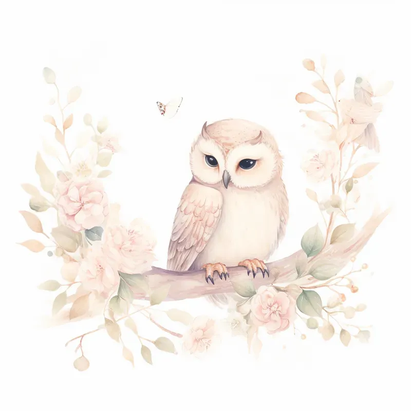 Woodland Animals Storybook Illustrations Midjourney Prompt | PromptBase