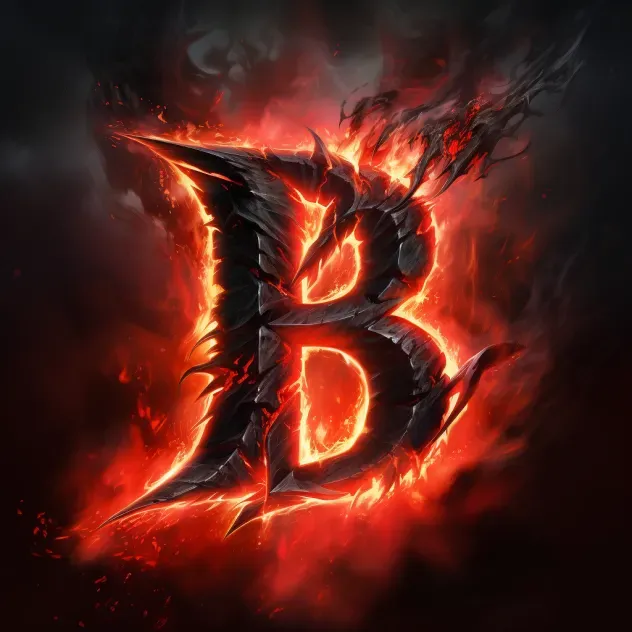 Epic Letter Logos Midjourney Prompt | PromptBase