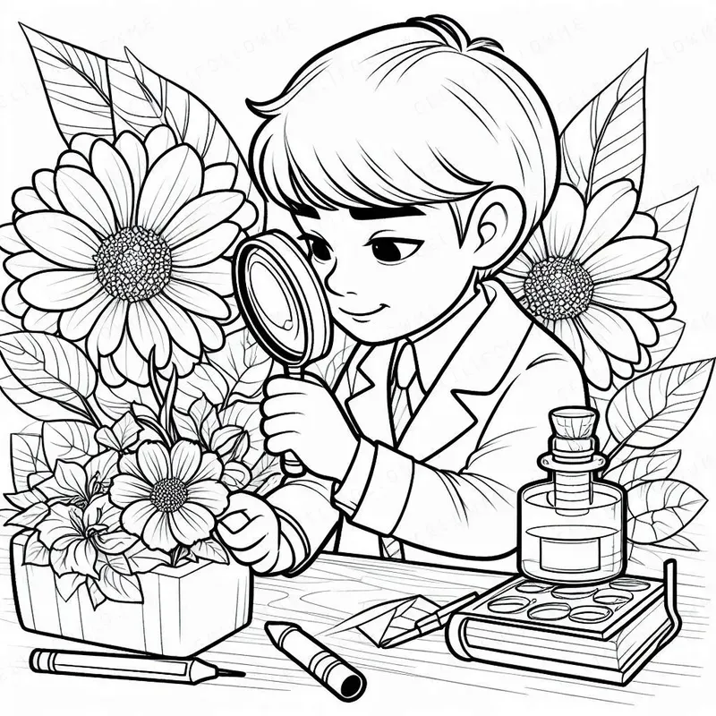 Coloring Book Line Art Vector Collections DALL·E Prompt | PromptBase