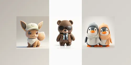 Cute Animals In Clothes Midjourney Prompt | PromptBase
