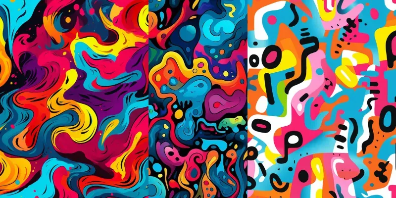 Funky Pattern Graphity Funky Street Art Patterns Midjourney Prompt | PromptBase