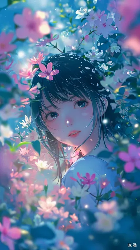 Dreamy Anime Style Illustrations Midjourney Prompt | PromptBase