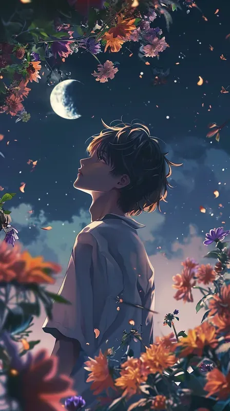 Dreamy Anime Style Illustrations Midjourney Prompt | PromptBase