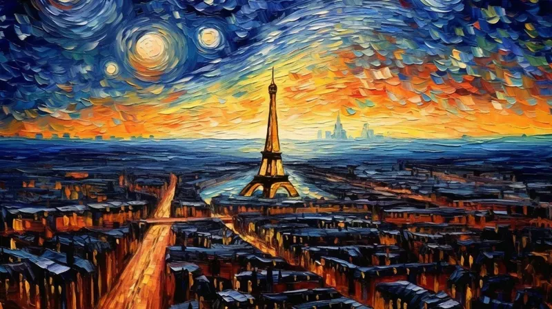 Van Gogh Cities And Places Midjourney Prompt PromptBase