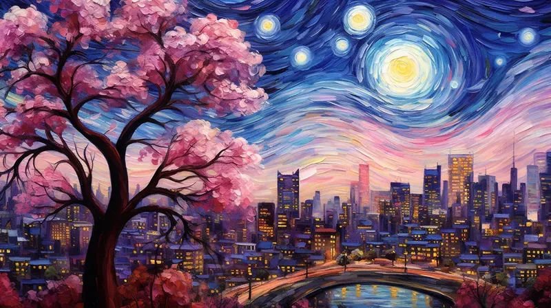 Van Gogh Cities And Places Midjourney Prompt PromptBase