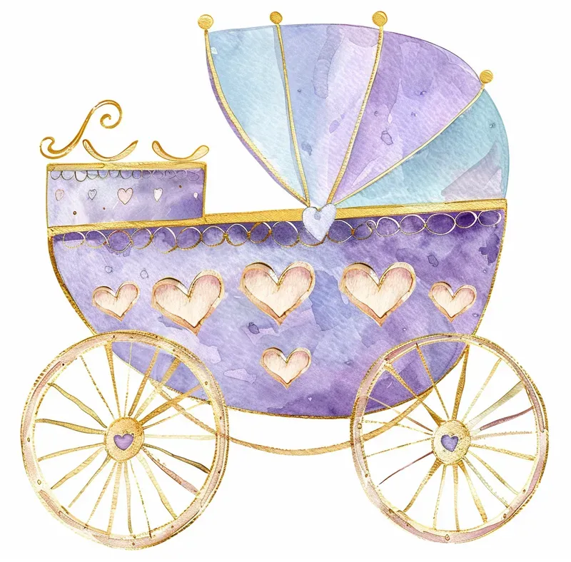 Baby Shower Cliparts Midjourney Prompt | PromptBase
