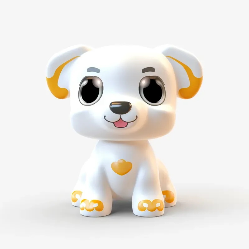 Super Cute Acrylic 3D Animals Midjourney Prompt | PromptBase