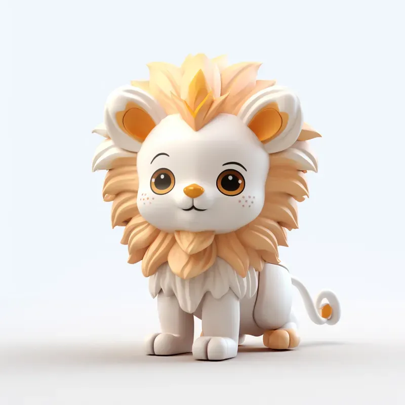 Super Cute Acrylic 3D Animals Midjourney Prompt | PromptBase