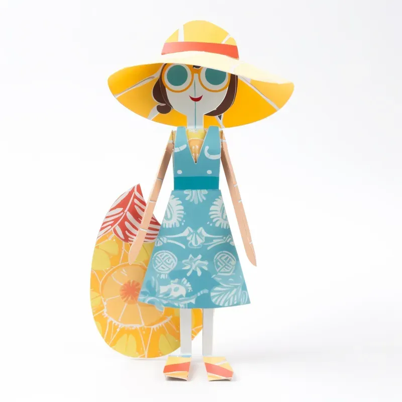 Paper.net Characters Paper Characters Midjourney Prompt | PromptBase