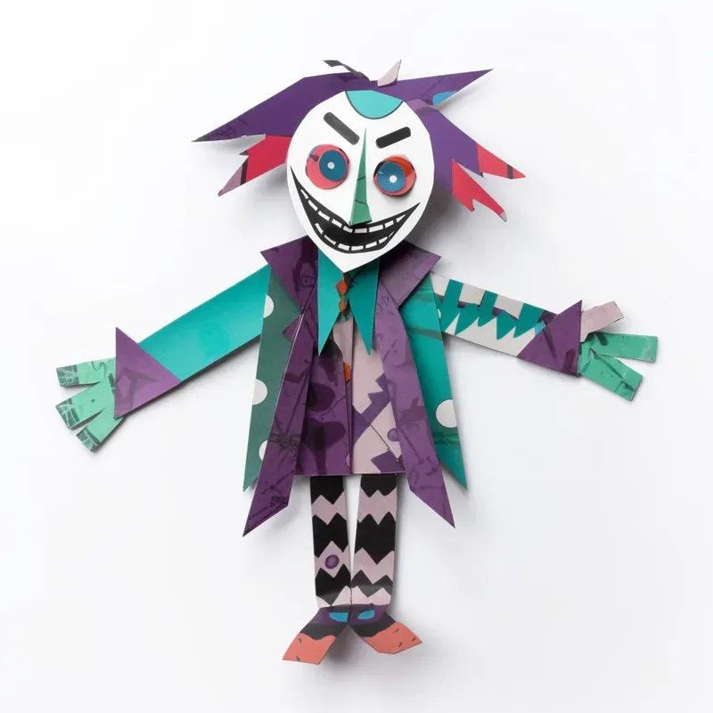Paper.net Characters Paper Characters Midjourney Prompt | PromptBase