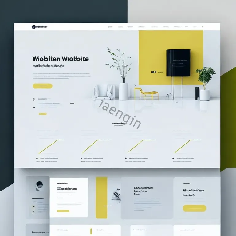 Contemporary Website Mockups Leonardo Ai Prompt PromptBase