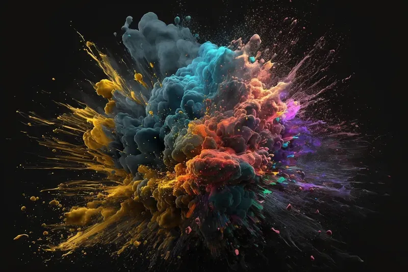 exploding ink drawings midjourney prompt | promptbase... Epic Explosions Midjourney Prompt | PromptBase