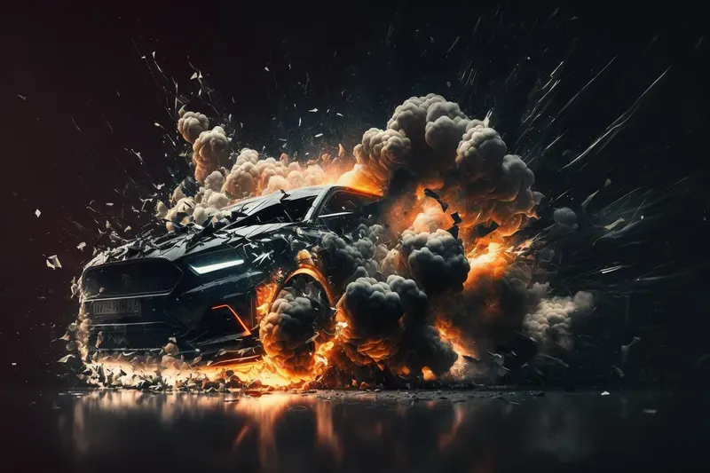 Epic Explosions Midjourney Prompt | PromptBase