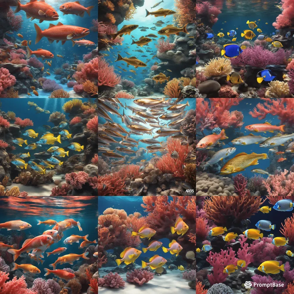 Underwater Harmonies Stable Diffusion Prompt | PromptBase