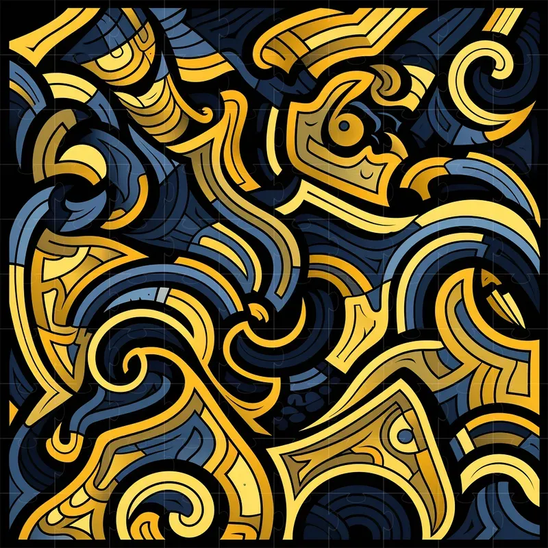 Prompt Pattern Astract Abstract Curved Patterns Midjourney Prompt | PromptBase