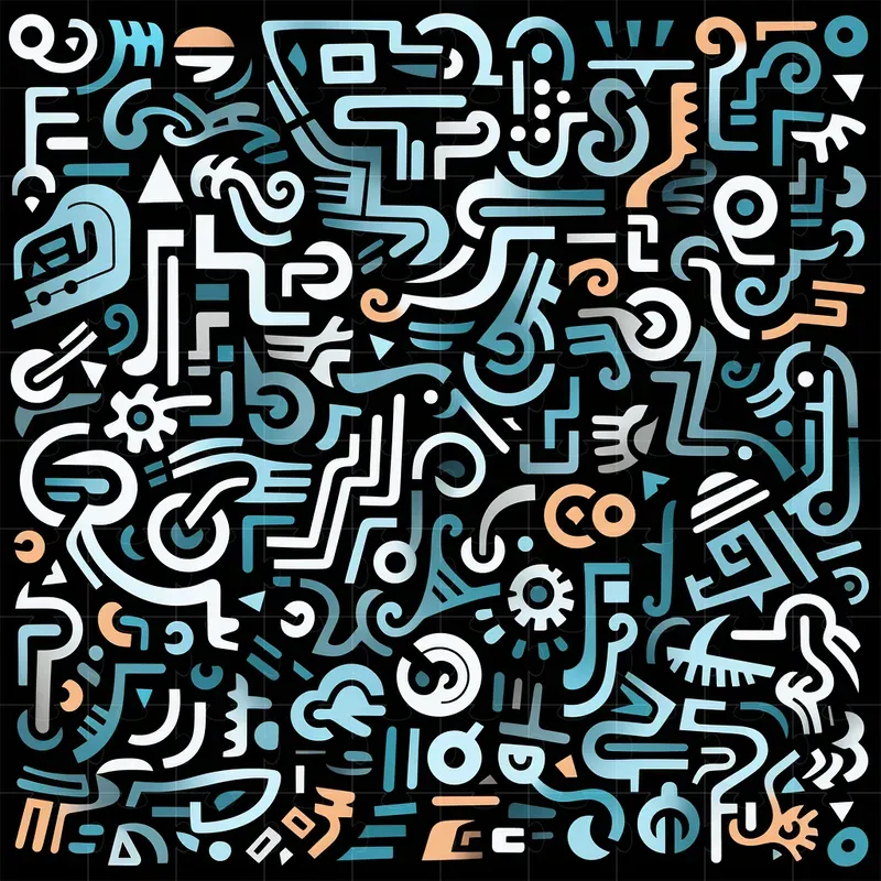 Prompt Pattern Astract Abstract Curved Patterns Midjourney Prompt | PromptBase
