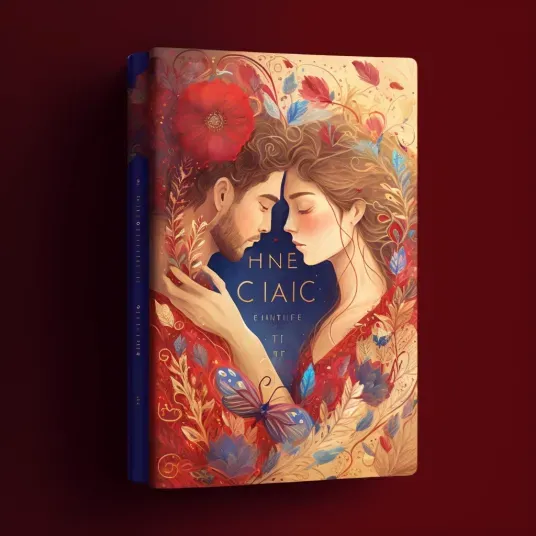 Illustrated Romance Book Covers Midjourney Prompt | PromptBase