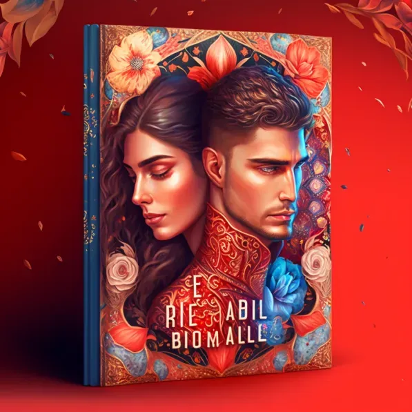 Illustrated Romance Book Covers Midjourney Prompt | PromptBase