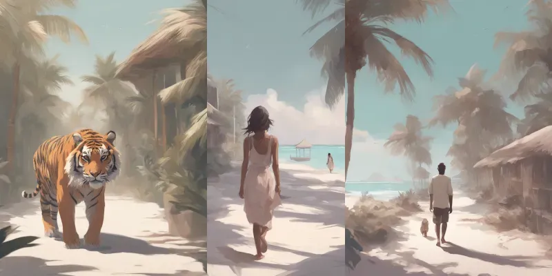 Whimsical Strolls Through The Maldives Stable Diffusion Prompt | PromptBase