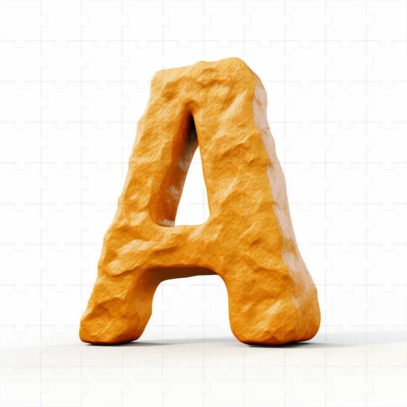 Sandstone Letters Art Designs Midjourney Prompt | PromptBase