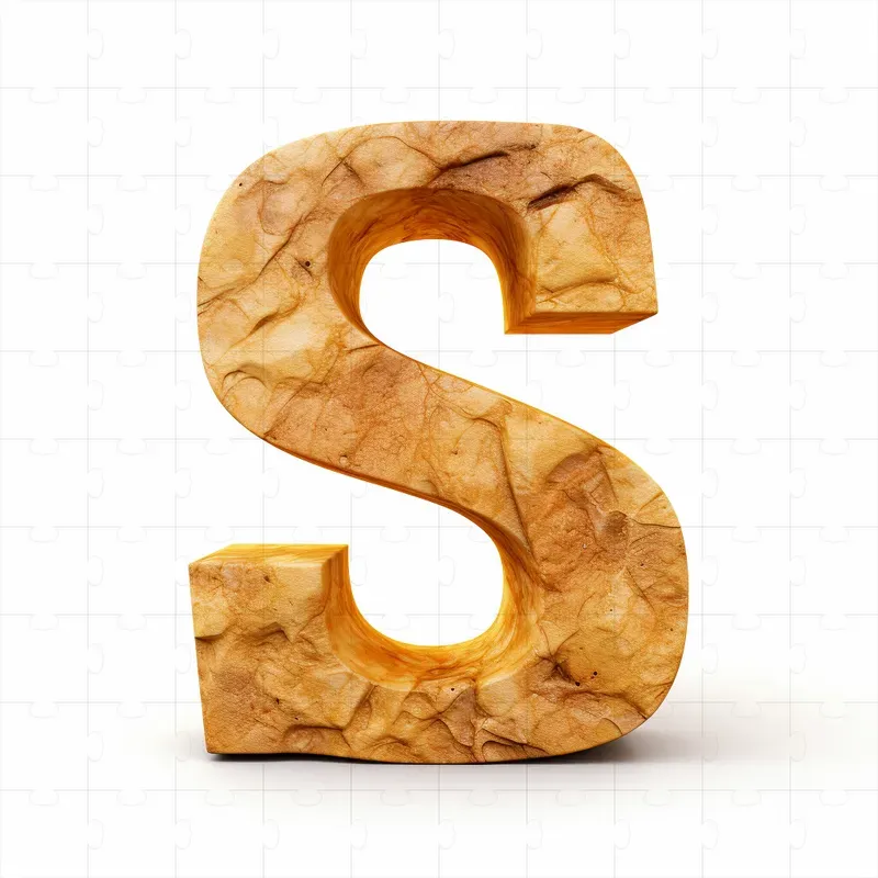 Sandstone Letters Art Designs Midjourney Prompt | PromptBase