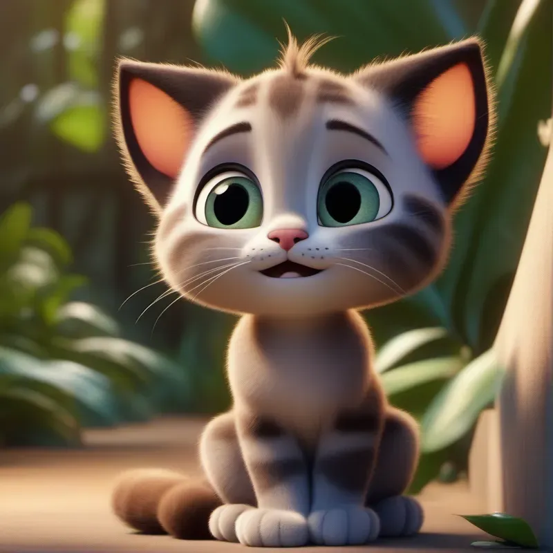 Cute Animals Animation Art Stable Diffusion Prompt | PromptBase