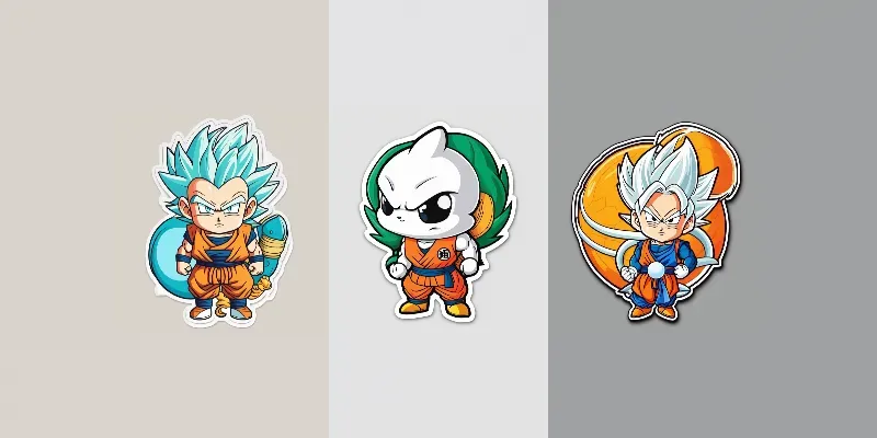 Kawaii Style Dragon Ball Super Stickers Stable Diffusion Prompt ...