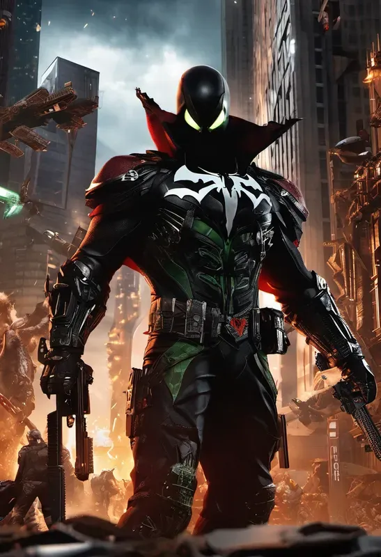 Evil Dystopian Superheroes Stable Diffusion Prompt | PromptBase