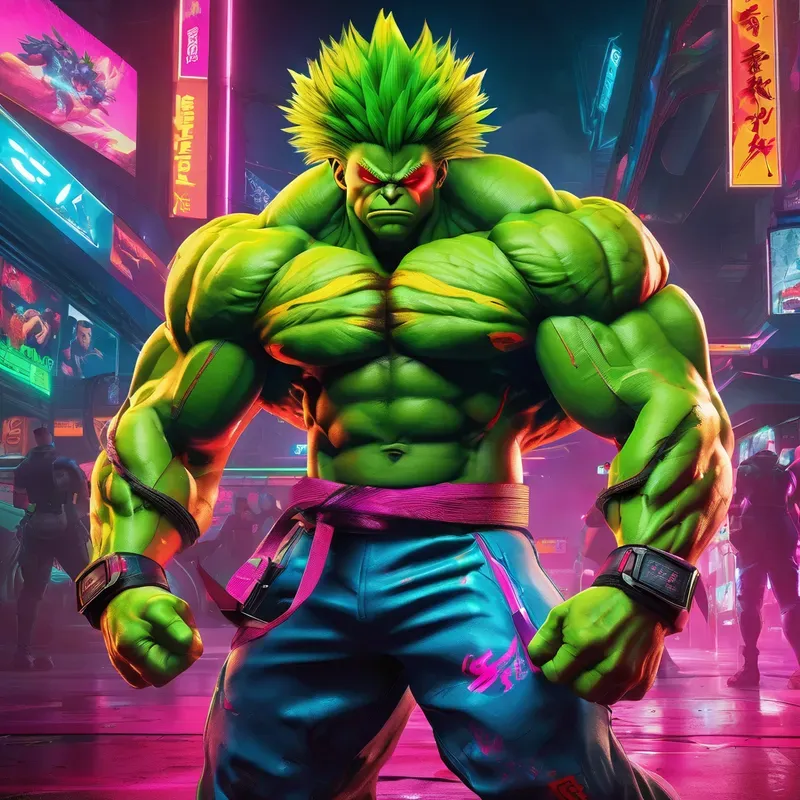 Cyberpunk Superheroes Stable Diffusion Prompt | PromptBase