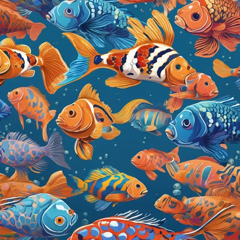 Under The Sea Creatures Patterns Stable Diffusion Prompt | PromptBase