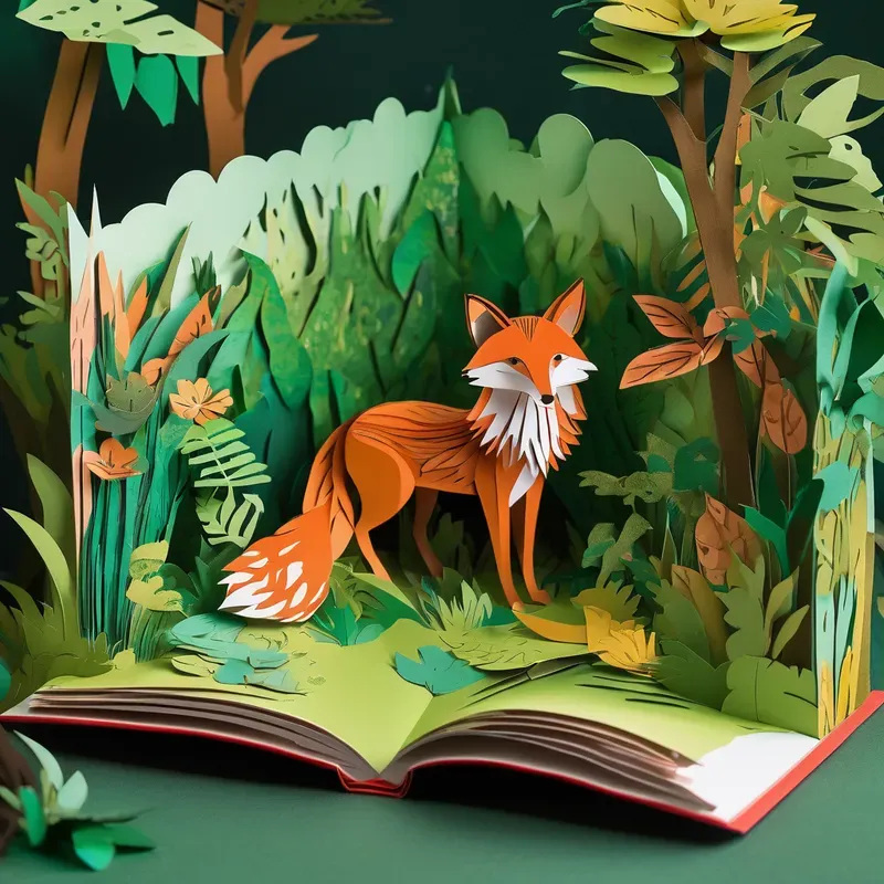 Animals In The Books Stable Diffusion Prompt | PromptBase