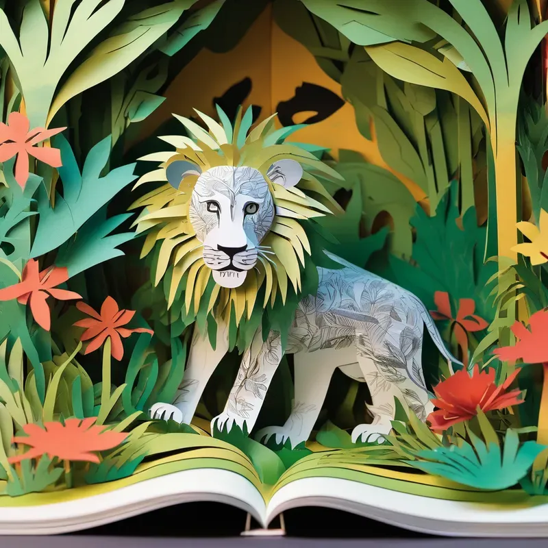 Animals In The Books Stable Diffusion Prompt | PromptBase