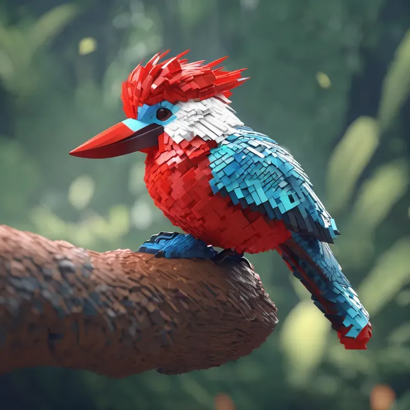 Voxel Ambient Occlusion Animals Stable Diffusion Prompt | PromptBase
