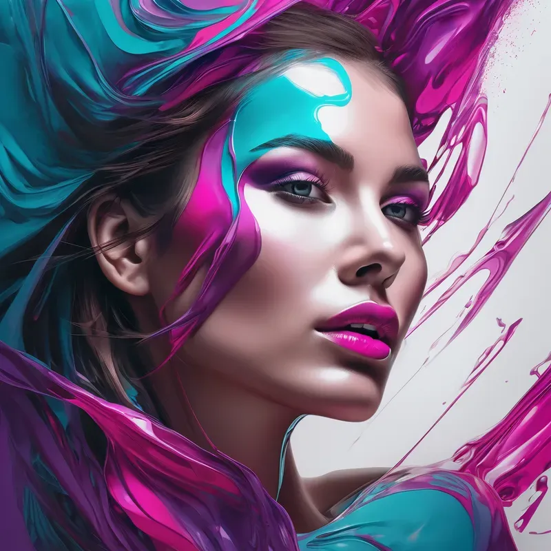 Metamorphosis Faces Of Women Portraits Stable Diffusion Prompt | PromptBase