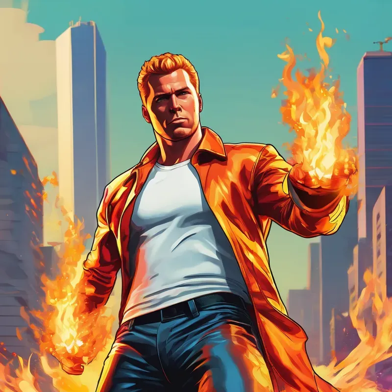 Gtastyle Iconic Superheroes Stable Diffusion Prompt | PromptBase