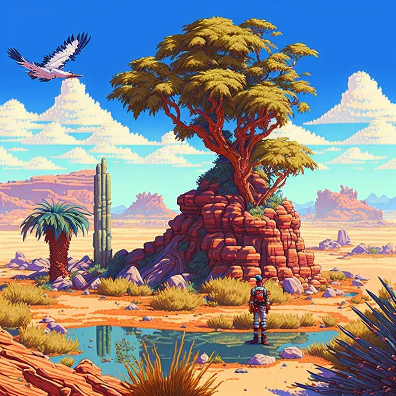 Pixel Art Midjourney Prompt | PromptBase
