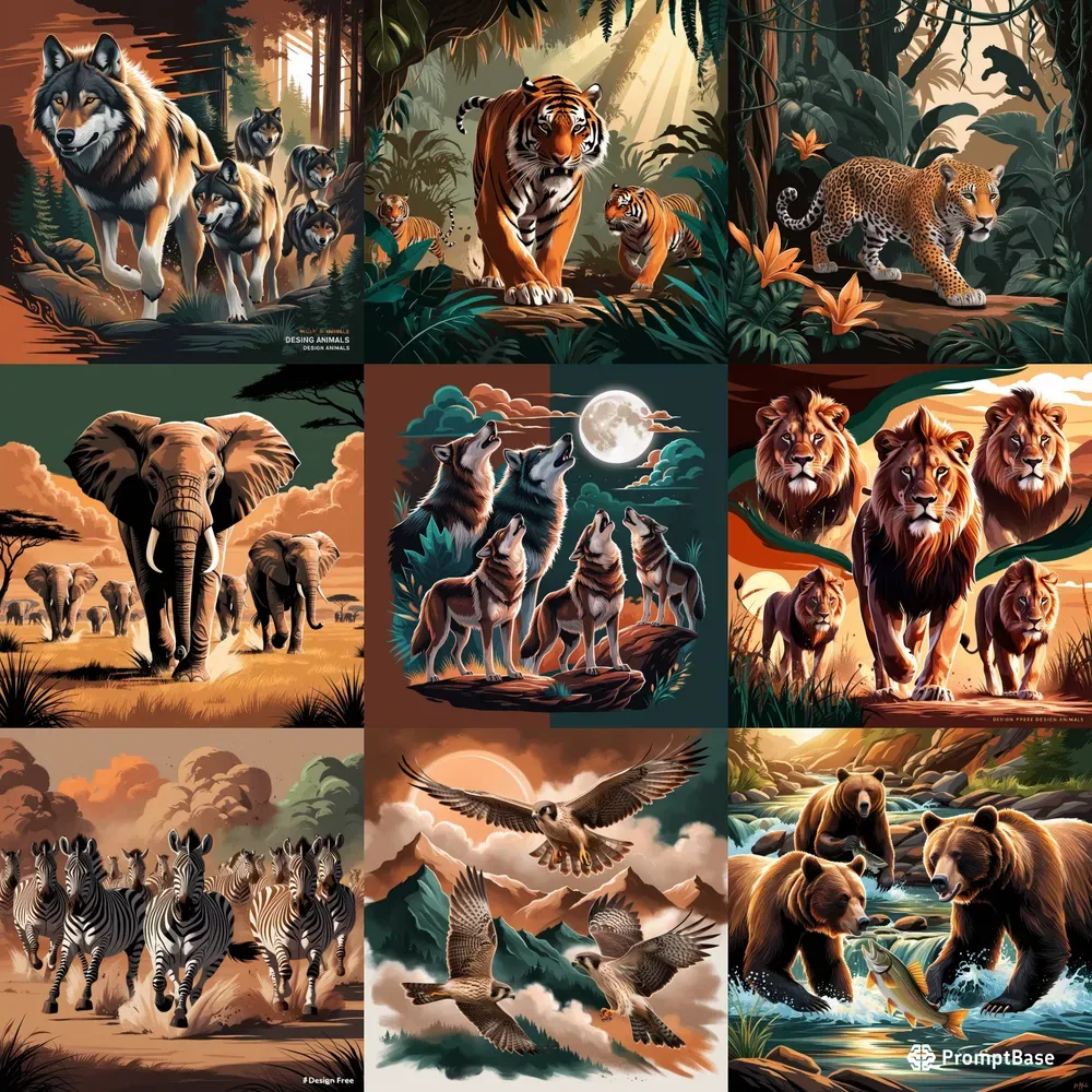 Custom Animal Designs For Creatives Leonardo Ai Prompt | PromptBase
