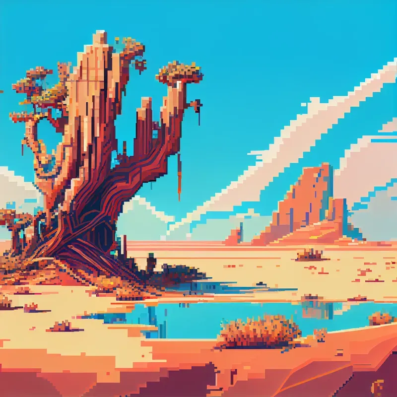 Level Complete 8 Bit Style Pixelarts 8-bit Style Midjourney Prompt | PromptBase
