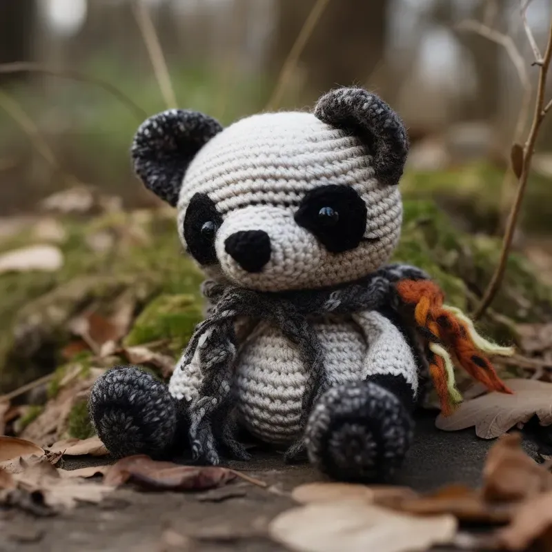 Knit Chibi Animals In Clothes Midjourney Prompt | PromptBase
